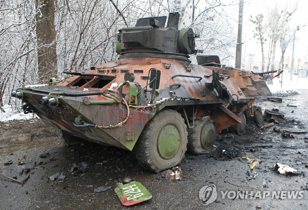 [우크라 침공] 제2도시 하리코프에 러시아군 진입…시가전 발발(종합)