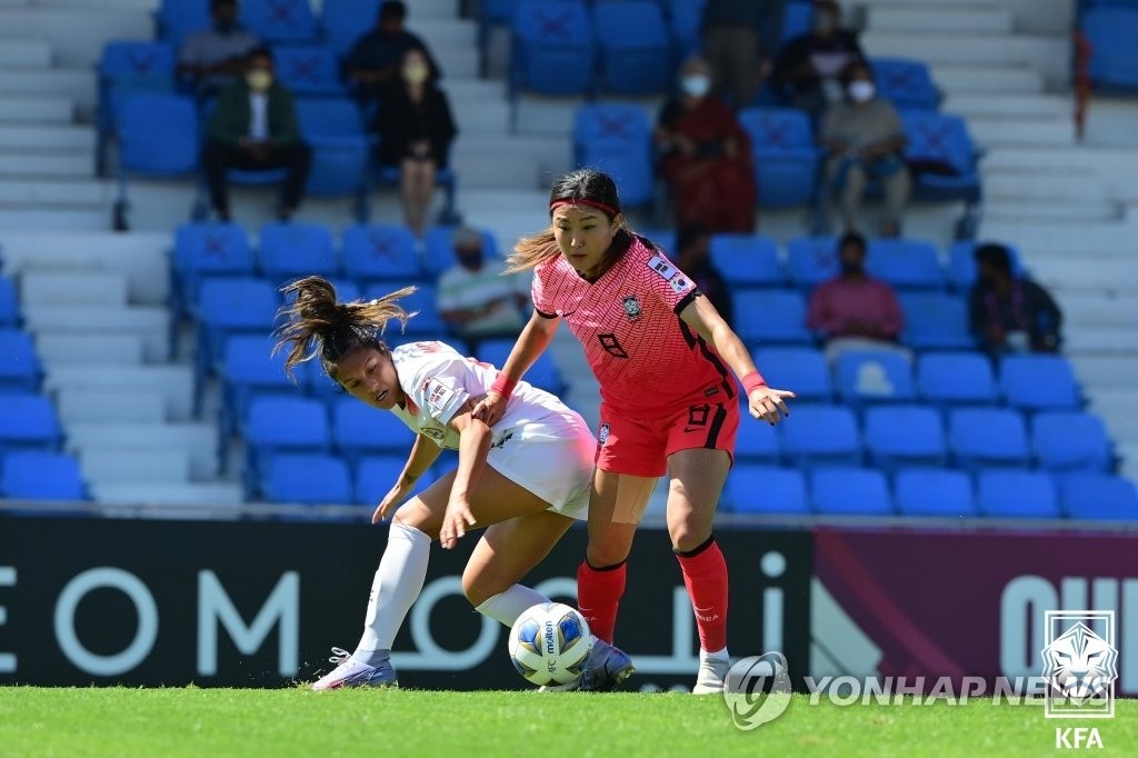 마음의 짐 덜어낸 조소현…결승골로 이룬 여자축구 '새 역사'