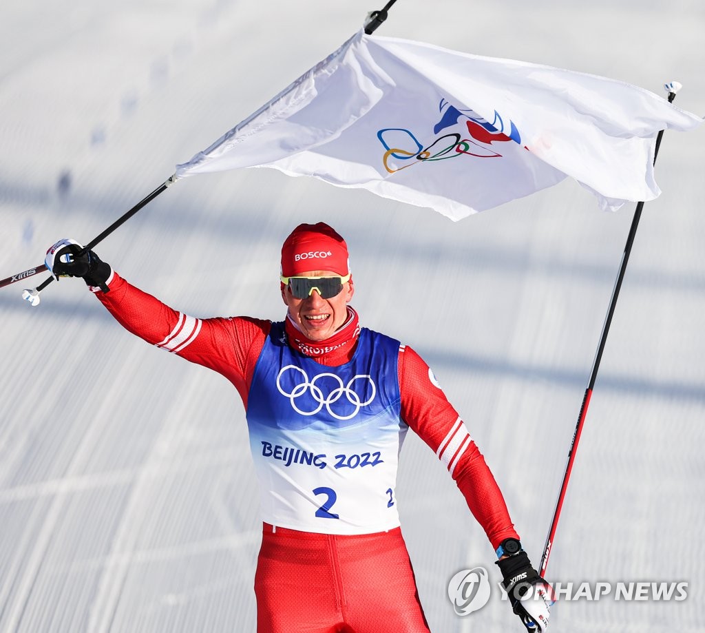 -올림픽- 김민우, 크로스컨트리 남자 스키애슬론 62위…금메달은 러시아