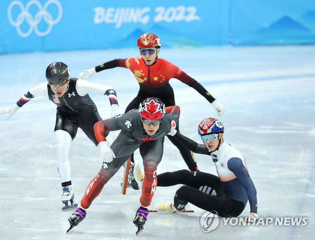 -올림픽- 왼손 부상 박장혁, 남자 1,000ｍ 준결승 기권(종합)