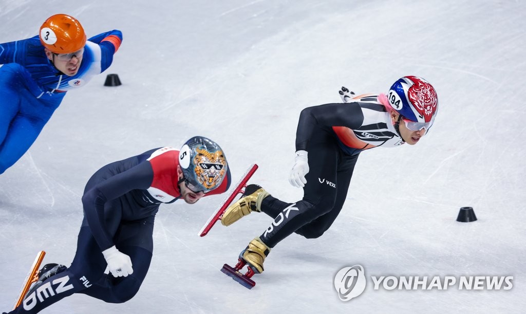 [올림픽] '인코스 장인' 곽윤기의 폭발적인 레이스…'봤지? 맏형의 힘!'(종합)