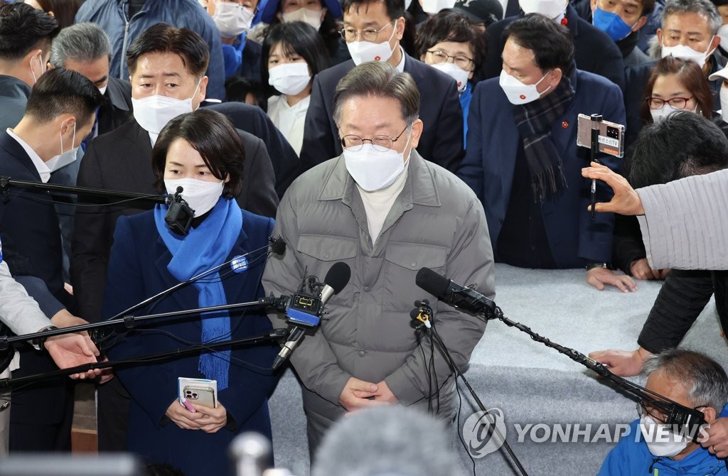 이재명 "尹, 대놓고 정치보복 공언…민주당 완전궤멸 의사표명"