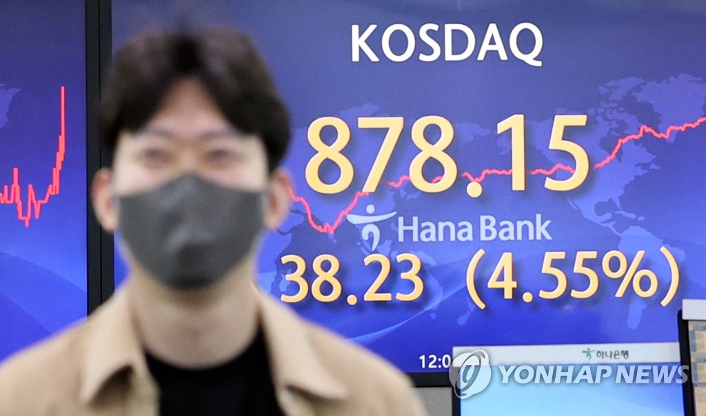 우크라이나 긴장 완화에 코스피 2% 반등…코스닥도 4% 이상 뛰어(종합2보)