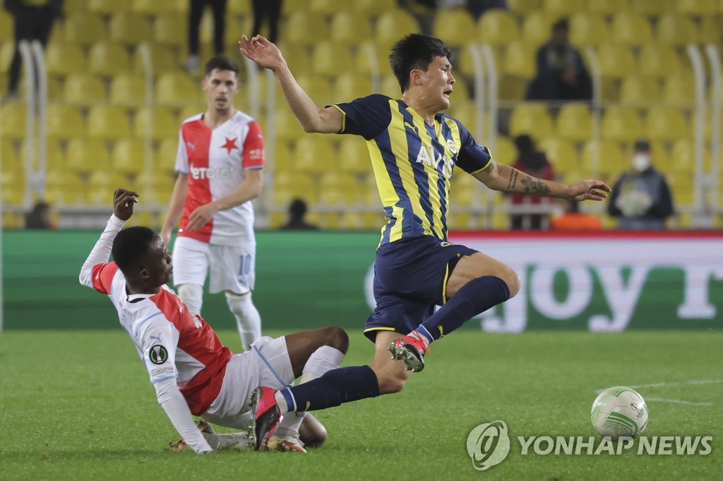 김민재 부상으로 결장…페네르바체는 하타이스포르에 2-0 완승