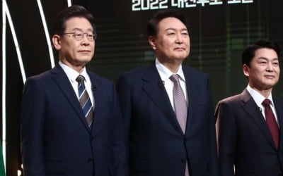 "준비된 李" "지도자 면모 尹"…첫 토론 자화자찬 '뒤끝 공방'