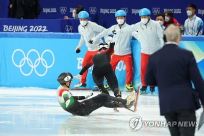 [올림픽] 쇼트트랙 편파판정 논란에도 中매체 "정확한 판정"