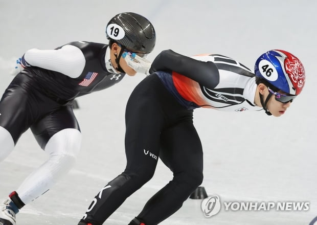 [올림픽] 쇼트트랙 이준서, 남자 1,500ｍ 조1위로 준결승 진출