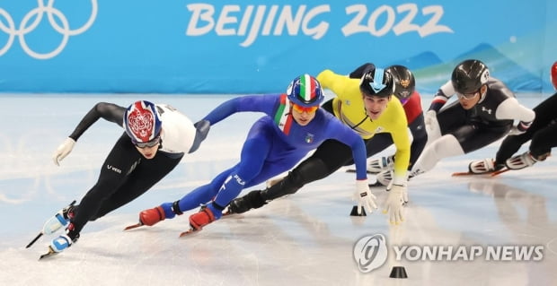 [올림픽] 쇼트트랙 황대헌·이준서·박장혁, 1,500ｍ 준결승 진출