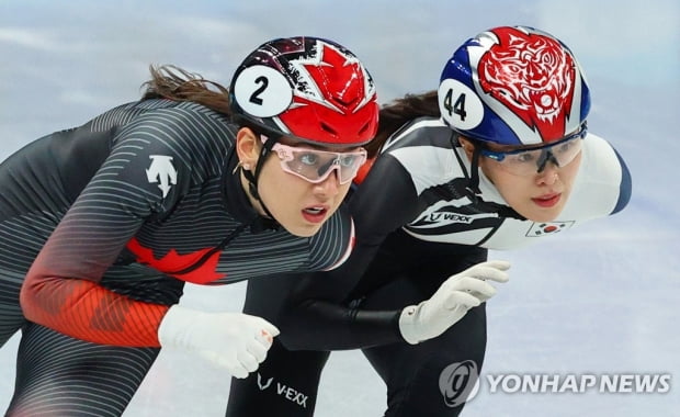 [올림픽] 쇼트트랙 최민정·이유빈, 1,000m 예선 통과…김아랑 탈락