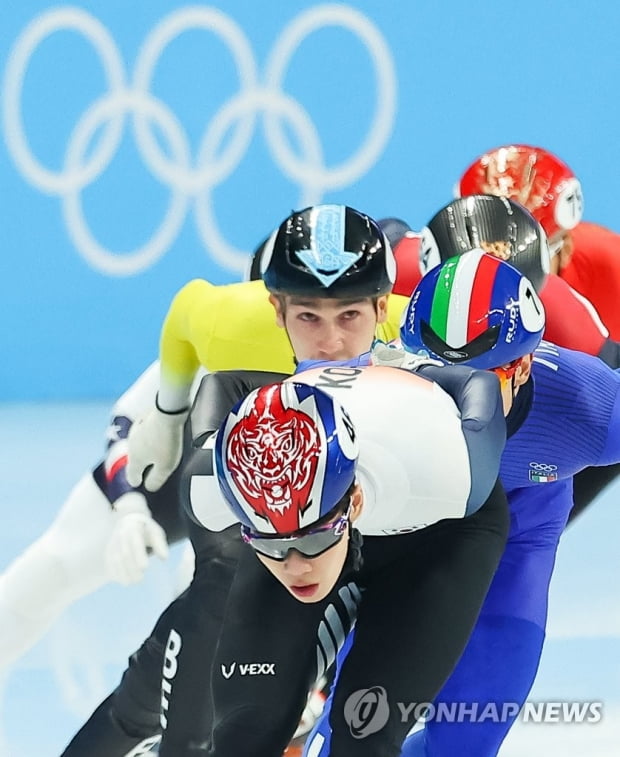 [올림픽] 쇼트트랙 이준서, 남자 1,500ｍ 조1위로 결승 진출