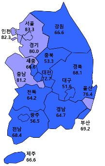 2월 전국 주택사업경기도 '흐림'…악화 전망 지속 확대