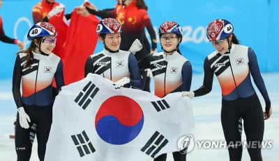 [올림픽] '金보다 값진 은메달' 여자쇼트트랙 계주 시청률 46.6%