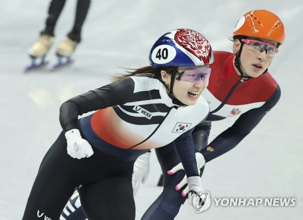 쇼트트랙 최민정, 여자 1500ｍ 금메달…2연패 달성