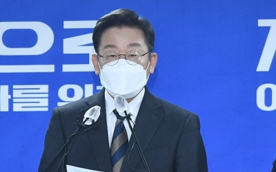 이재명 "尹, 벽 대고 얘기한 느낌…安소신, 제 정치교체와 일치"