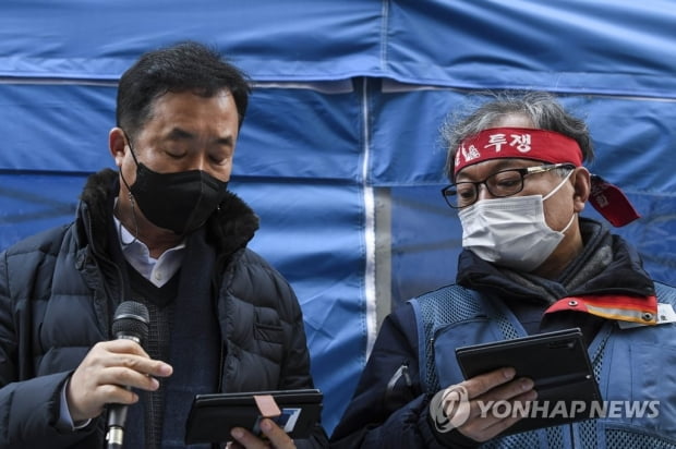 사흘만에 중단된 택배노사 대화…다시 꼬인 CJ대한통운 파업사태