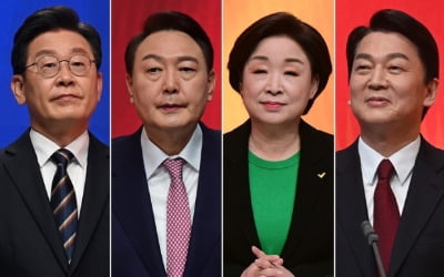 "尹 46.1% 李 41%…尹 42.0% 李 39.5%"