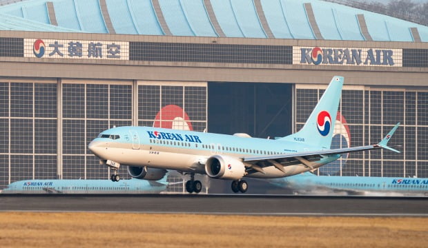 대한항공 보잉 737-8.(사진=한경 DB)