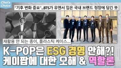 K팝이 환경 오염의 주된 원인?…음콘협, ESG 시대 새 역할 조명