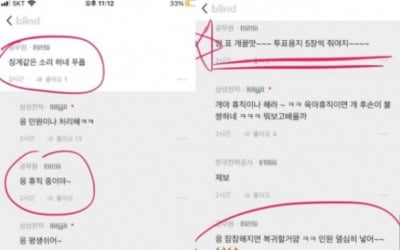 "왈왈 짖던데?" 선관위 징계 요구에 공무원이 남긴 조롱 댓글