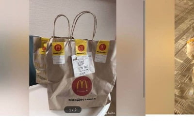 맥도날드 러시아 영업 중단에 햄버거 세트 43만원에 팔렸다