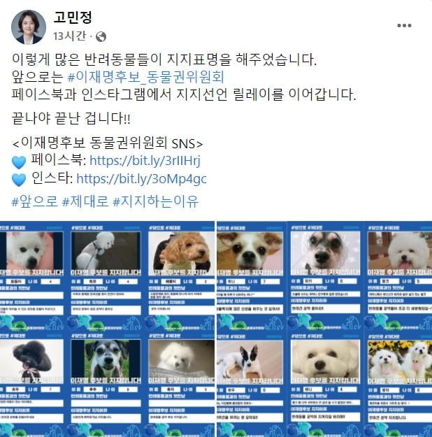 사진=고민정 더불어민주당 의원 페이스북 캡쳐