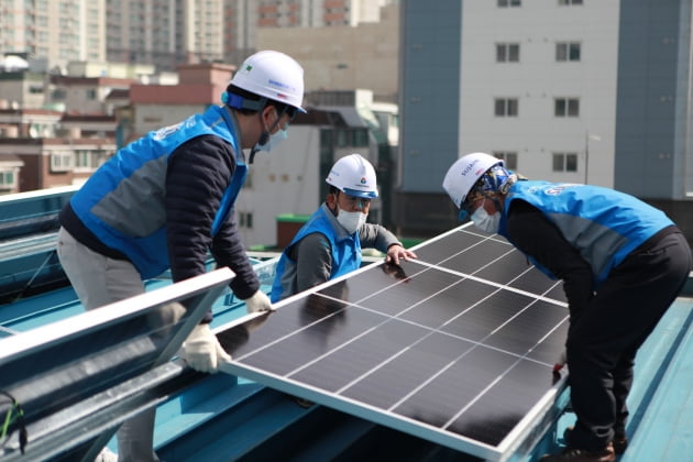한양, 인천 만월종합사회복지관에 태양광 발전설비 기부
