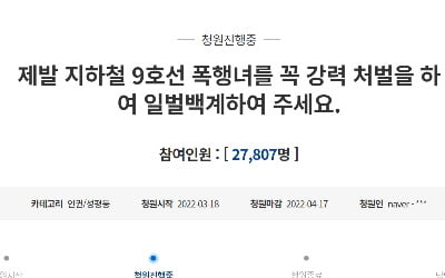 "사촌 형, 창피하다며 사건 숨기려…9호선 폭행녀 엄벌해달라"