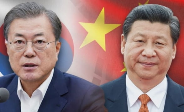 문재인 대통령과 시진핑 중국 국가주석 [사진=뉴스1]