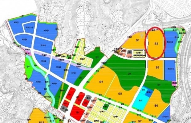 과천지식정보타운S-2 위치도. 사진=LH