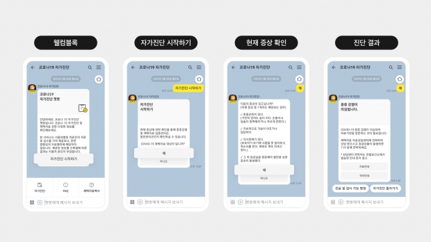 &nbsp;카카오, 카카오톡에서 &lsquo;코로나19 자가진단 챗봇&rsquo; 서비스 제공&nbsp;