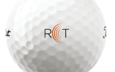 피팅·실내 전용 RCT 골프볼…"탄도·스핀량 초정밀 측정 가능"