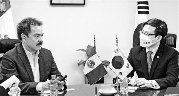 [포토] 韓·멕시코, FTA 논의