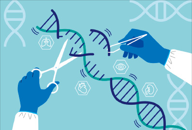 질병 일으키는 DNA, '유전자 가위'로 싹둑…꿈의 치료제 나오나