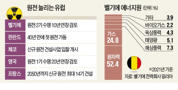 에너지 독립 외치는 유럽…'원전 유턴' 속도낸다