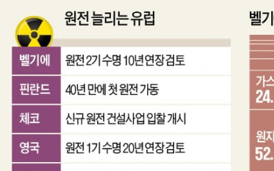 에너지 독립 외치는 유럽…'원전 유턴' 속도낸다