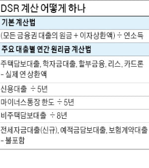 내 총 대출 한도가 궁금해?…'개인별 40%' DSR 따져보세요