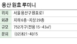 용산 원효 루미니, 종로 등 도심 가까운 역세권 청년주택