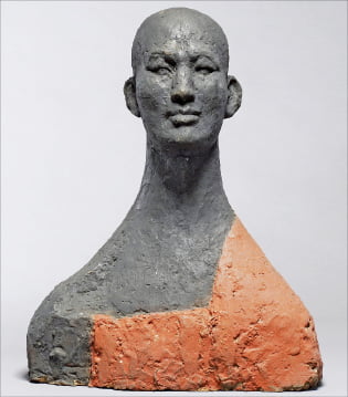 ‘가사를 걸친 자소상’(1969~1970).
 