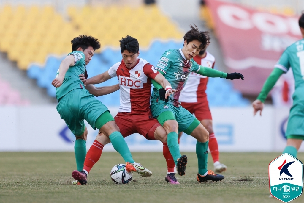 '이재익 결승골' K리그2 이랜드, 안산 1-0 제압…2연승(종합)