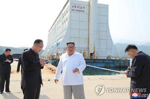 "북한, 현대아산 운영하던 '금강산 해금강호텔' 해체 중"