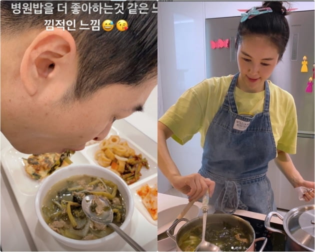 장영란, 병원 밥을 더 잘 먹는 '♥한창'에 서운?…"잘 먹는다"며 쿨하게 '인정' [TEN★]