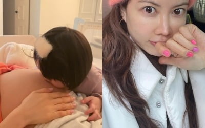 '둘째 임신' 양미라, 첫째 子의 '깔끔한' 내리사랑에 '폭소'…"지저분한 게 있구나" [TEN★]