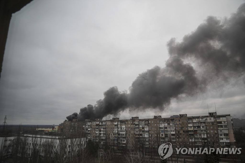 '임시휴전' 시작도 못하고 무산…러 침공 10일째 곳곳 교전 계속