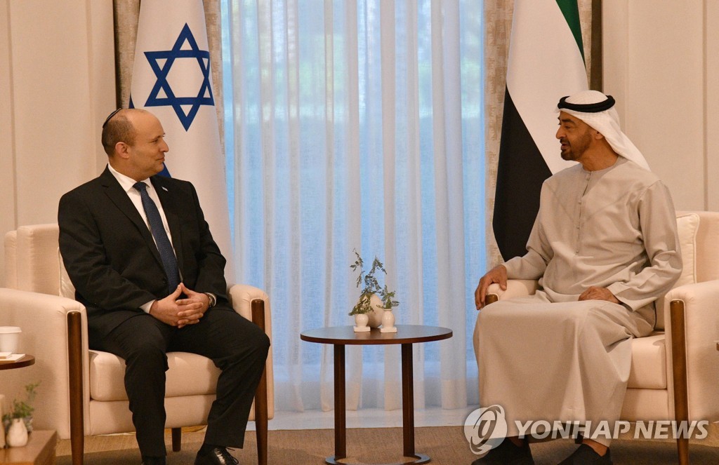 이스라엘·아랍권 4개국 외무장관, 네게브 사막서 '역사적' 회담