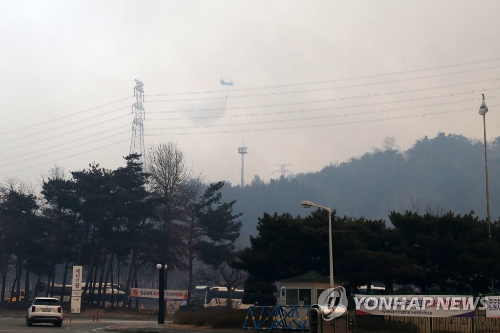 [르포] 울진 북면 전역이 화마에 휩싸여