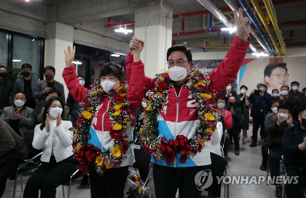 국힘, 재보선도 사실상 '싹쓸이'…5곳 중 4곳 승리하며 압승