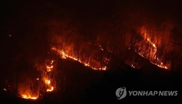 [동해안 산불] 서남내륙 사수가 분수령…"동풍으로 바뀌기 전 주불 진화"