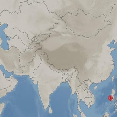 필리핀 올롱가포 남서쪽서 규모 6.7 지진 발생