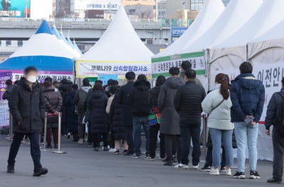 오후 6시까지 신규 확진 21만1049명…동시간대 역대 최다