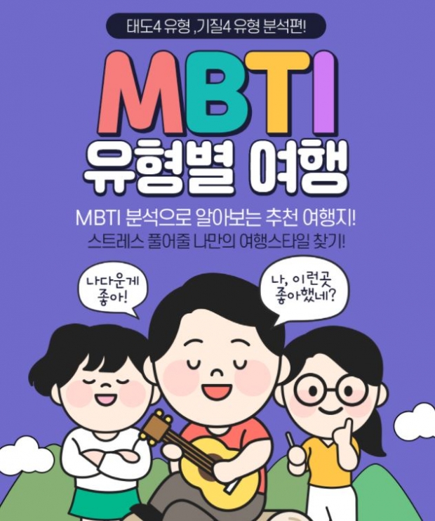 성격유형으로 알아보는 나만의 여행 스타일은? 인터파크투어, &lsquo;MBTI 맞춤 여행상품&rsquo; 출시